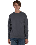 Hanes-RS160-Adult Perfect Sweats Crewneck Sweatshirt-CHARCOAL HEATHER