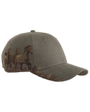 Brushed Cotton Twill Mustang Cap