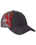 Brushed Cotton Twill Buck 3D Cap