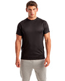 Panelled Tech T-Shirt - BLACK | 3XL