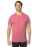 Threadfast Apparel-100A-Ultimate T Shirt-RED HEATHER