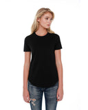 StarTee-1011ST-Cotton Perfect T Shirt-BLACK