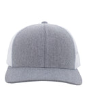 Pacific Headwear-110CPH-Snapback Trucker Cap-GRAPHITE/ WHITE