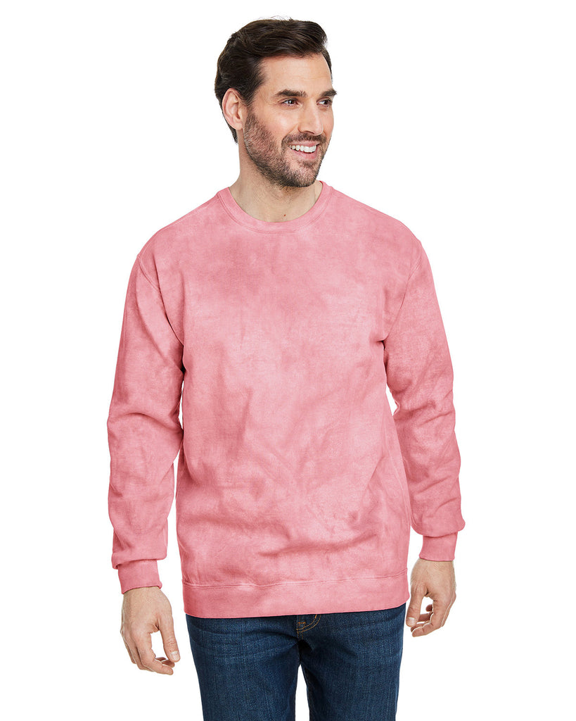 Comfort Colors-1545CC-Color Blast Crewneck Sweatshirt-CLAY