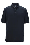 Food Service Mesh Polo With Snap Front-NAVY