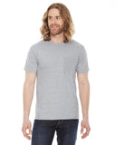 American Apparel-2406W-Unisex Fine Jersey Pocket Short-Sleeve T-Shirt
