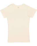 LAT-2616-Girls' Fine Jersey T Shirt-NATURAL