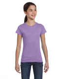 LAT-2616-Girls' Fine Jersey T Shirt-LAVENDER