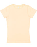 LAT-2616-Girls' Fine Jersey T Shirt-PEACHY