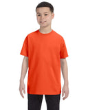 Jerzees-29B-Youth Dri Power Active T Shirt-BURNT ORANGE
