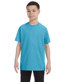 Jerzees-29B-Youth Dri Power Active T Shirt-AQUATIC BLUE