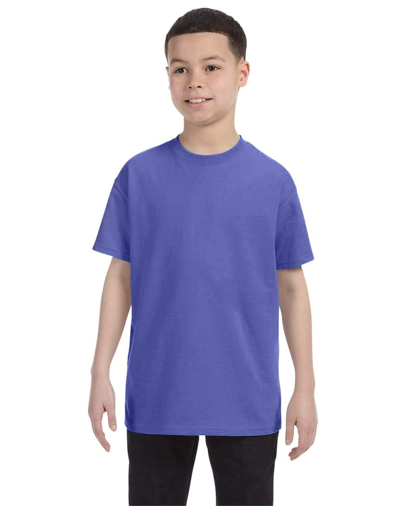 Jerzees-29B-Youth Dri Power Active T Shirt-VIOLET