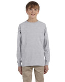 Jerzees-29BL-Youth Dri Power Active Long Sleeve T Shirt-OXFORD
