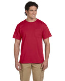 Jerzees-29P-Dri Power Active Pocket T Shirt-TRUE RED