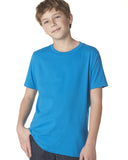 Next Level Apparel-3310-Youth Boys? Cotton Crew-TURQUOISE