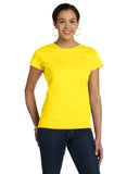 LAT-3516-Fine Jersey T Shirt-YELLOW