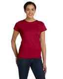 LAT-3516-Fine Jersey T Shirt-GARNET