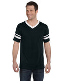 Augusta Sportswear-360-Sleeve Stripe Jersey-BLACK/ WHITE