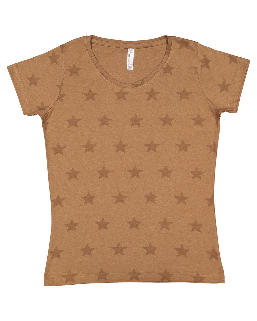 Code Five-3629-Five Star T Shirt-COYOTE BRWN STAR