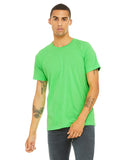 Bella + Canvas-3650-Poly Cotton Short Sleeve T Shirt-NEON GREEN