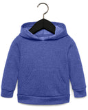 Bella + Canvas-3719T-Toddler Sponge Fleece Pullover Hooded Sweatshirt-HTHR TRUE ROYAL