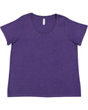 LAT-3816-Curvy Fine Jersey T Shirt-VINTAGE PURPLE