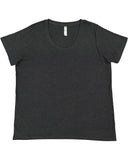 LAT-3816-Curvy Fine Jersey T Shirt-VINTAGE SMOKE