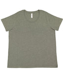 LAT-3816-Curvy Fine Jersey T Shirt-BAMBOO BLACKOUT