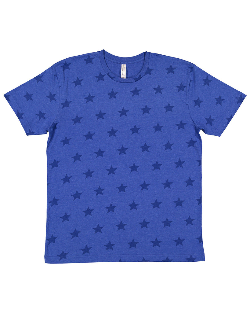 Code Five-3929-Mens' Five Star T Shirt-ROYAL STAR