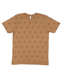 Code Five-3929-Mens' Five Star T Shirt-COYOTE BRWN STAR