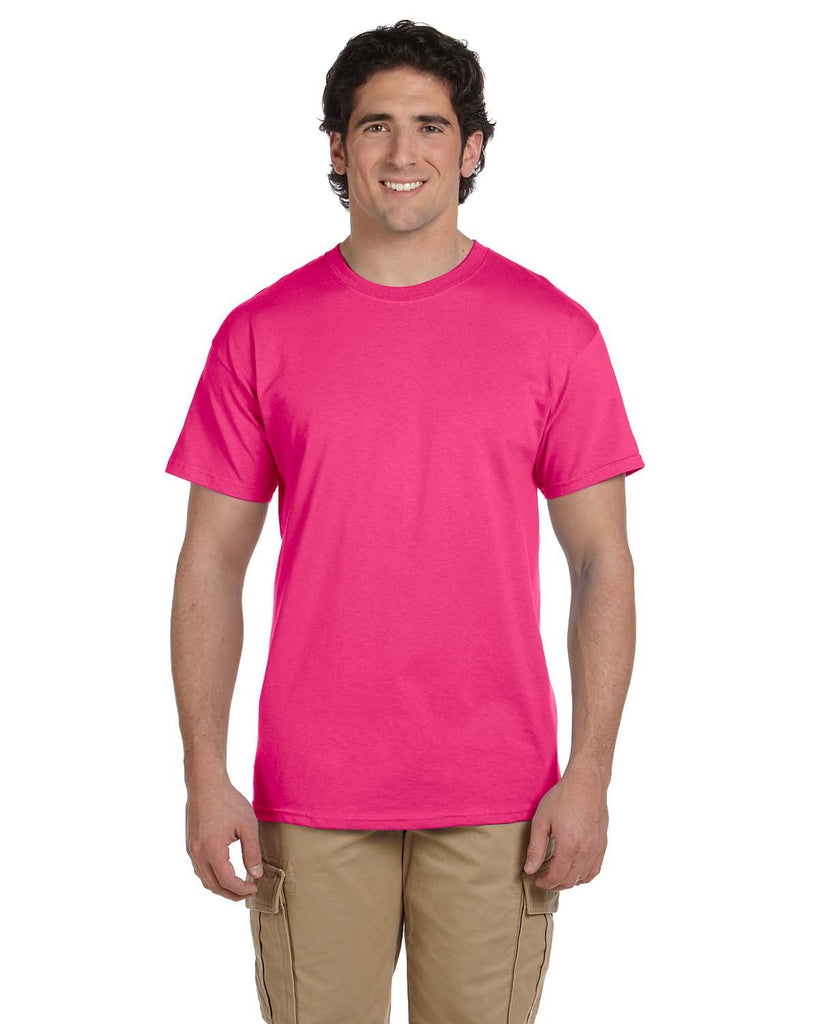 Fruit of the Loom-3931-Hd Cotton T Shirt-CYBER PINK