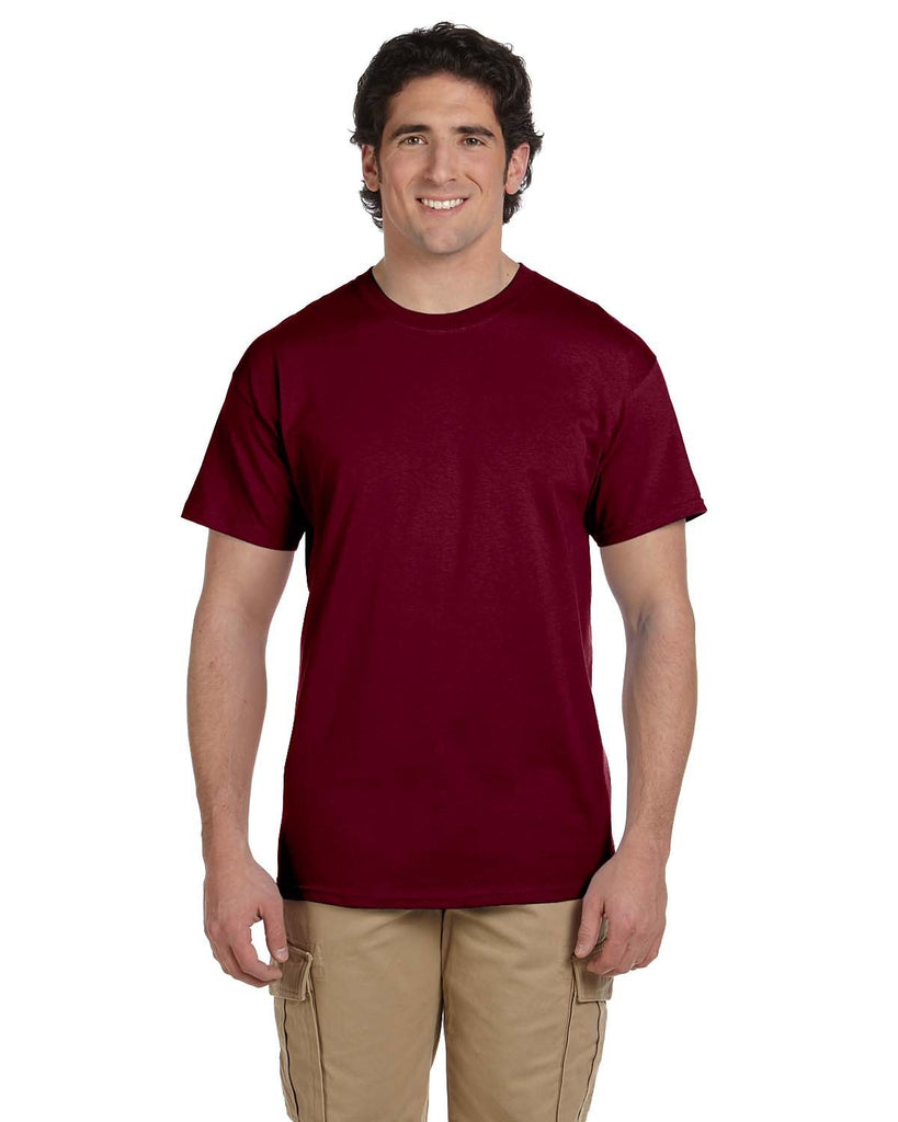 Fruit of the Loom-3931-Hd Cotton T Shirt-MAROON