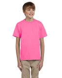 Fruit of the Loom-3931B-Youth Hd Cotton T Shirt-NEON PINK