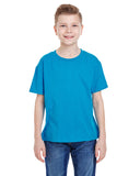Fruit of the Loom-3931B-Youth Hd Cotton T Shirt-TURQUOISE HTHR