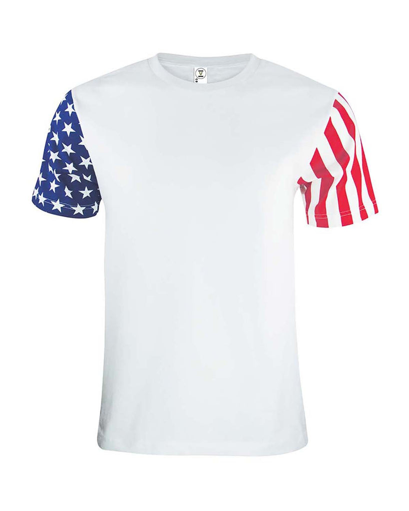 Code Five-3976-Stars & Stripes T Shirt-STARS/ STRIPES