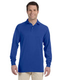 Jerzees-437ML-Spotshield Long Sleeve Jersey Polo-ROYAL