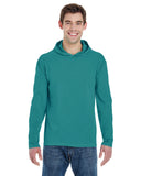 Comfort Colors-4900-Heavyweight Long Sleeve Hooded T Shirt-SEAFOAM