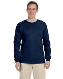 Fruit of the Loom-4930-Hd Cotton Long Sleeve T Shirt-J NAVY