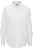 Long Sleeve Oxford Shirt-WHITE