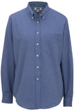 Long Sleeve Oxford Shirt-FRENCH BLUE