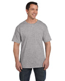 Hanes-5190P-Beefy T With Pocket-LIGHT STEEL