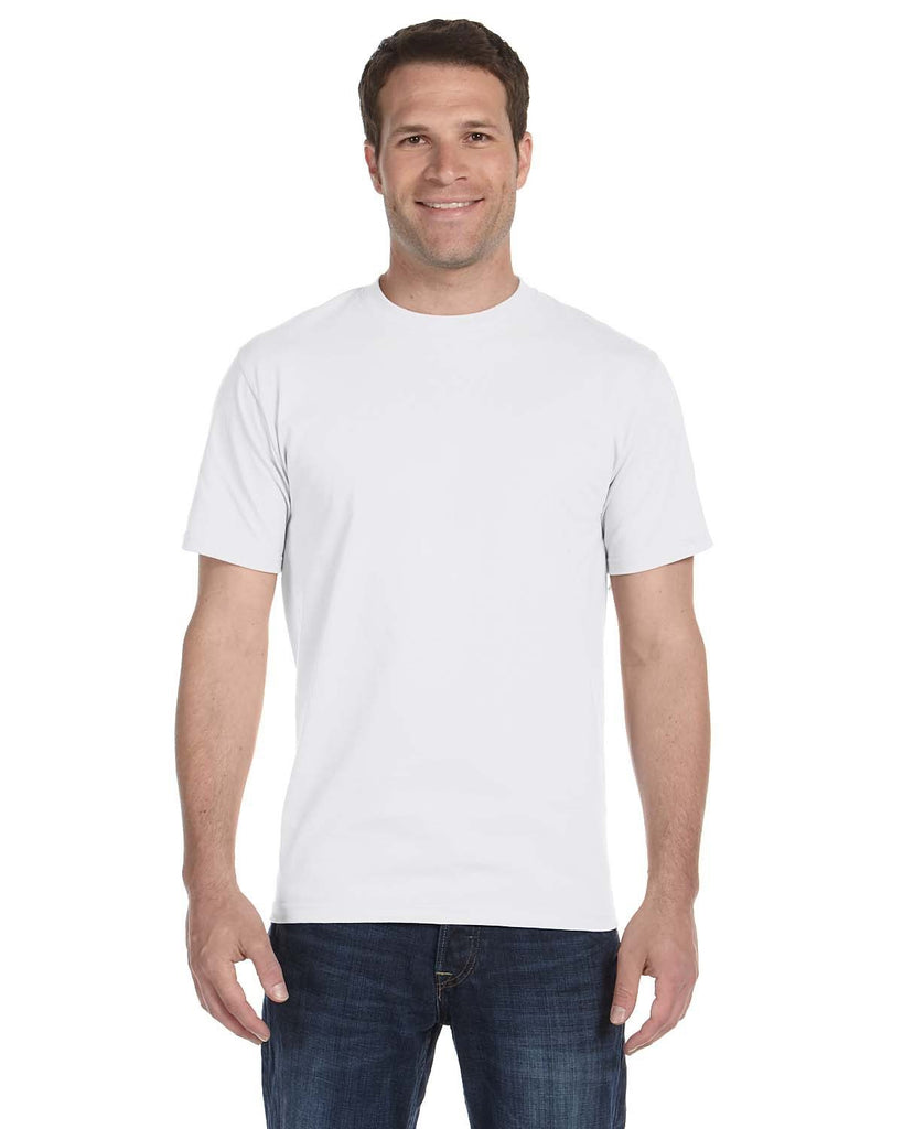 Hanes-5280-Essential T T Shirt-WHITE