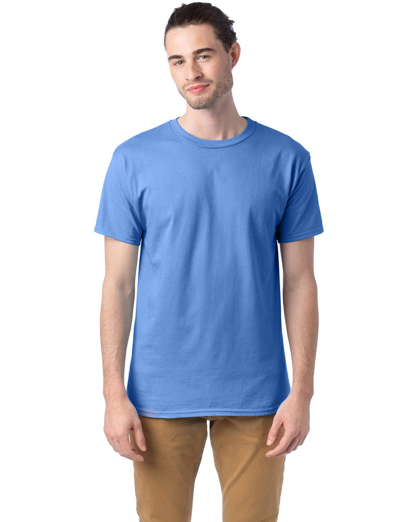 Hanes-5280-Essential T T Shirt-CAROLINA BLUE