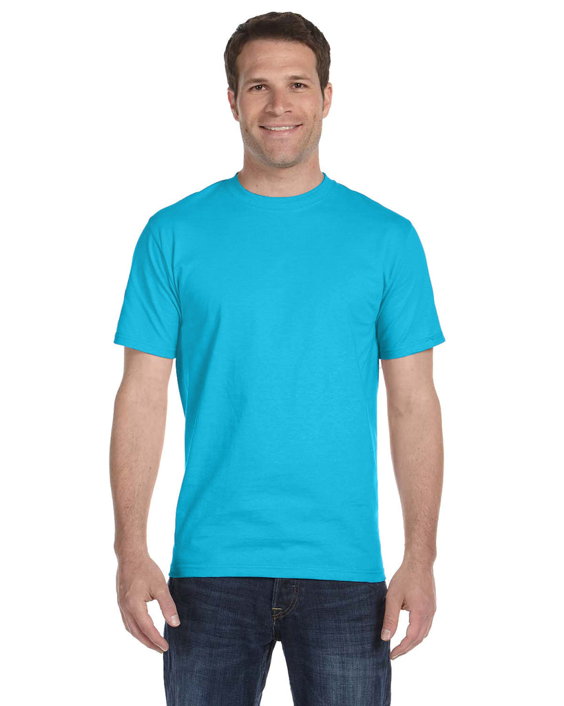 Hanes-5280-Essential T T Shirt-BLUE HORIZON