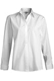 Cafe Shirt Long Sleeve-WHITE