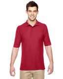 Jerzees-537MSR-Easy Care Polo-TRUE RED