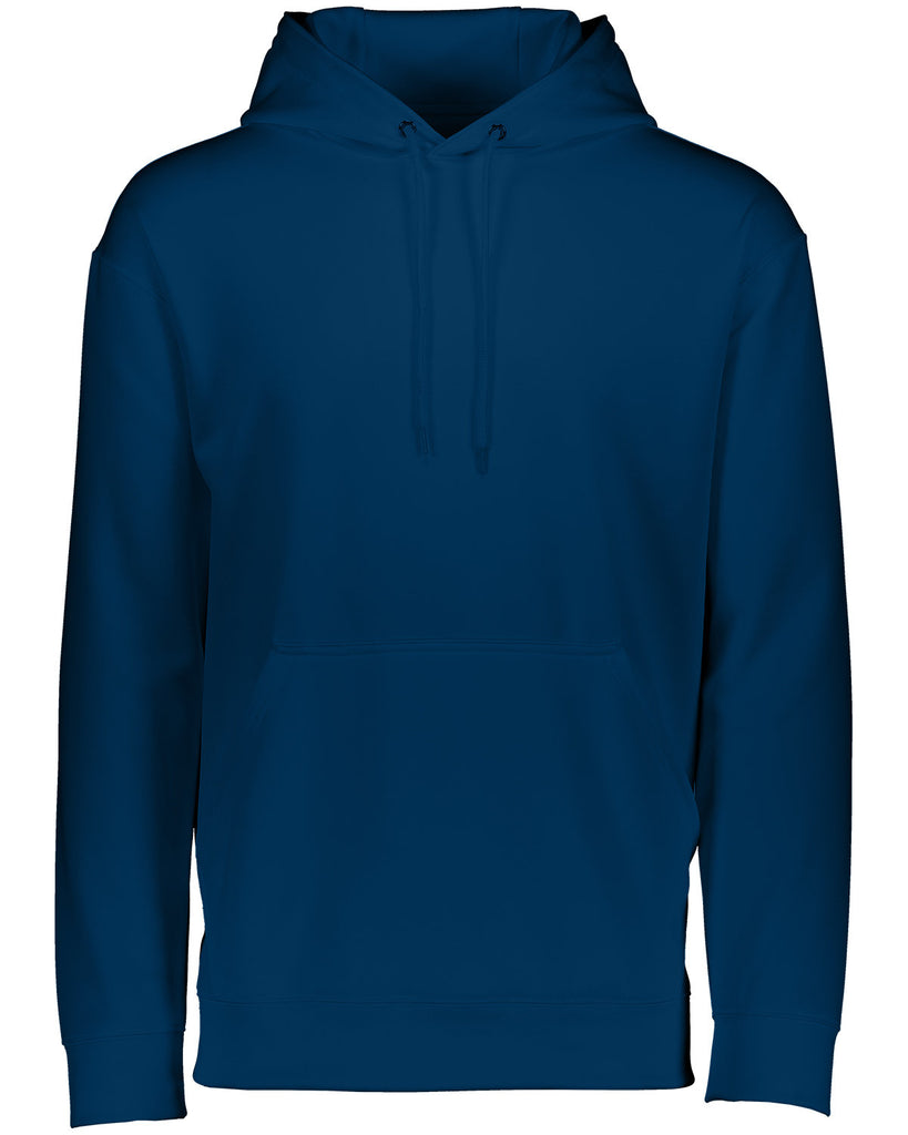Augusta Sportswear-5505-Wicking Fleece Hooded Sweatshirt-NAVY