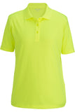 Durable Performance Polo-HIGH VISIBILITY LIME