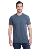 Bayside-5710-Triblend T Shirt-TRI STEEL