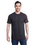 Bayside-5710-Triblend T Shirt-TRI CHARCOAL